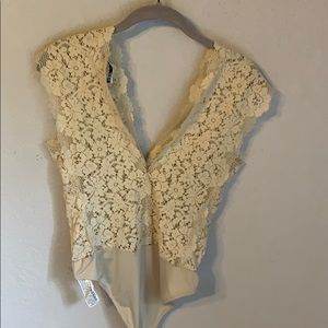 Zara lace bodysuit